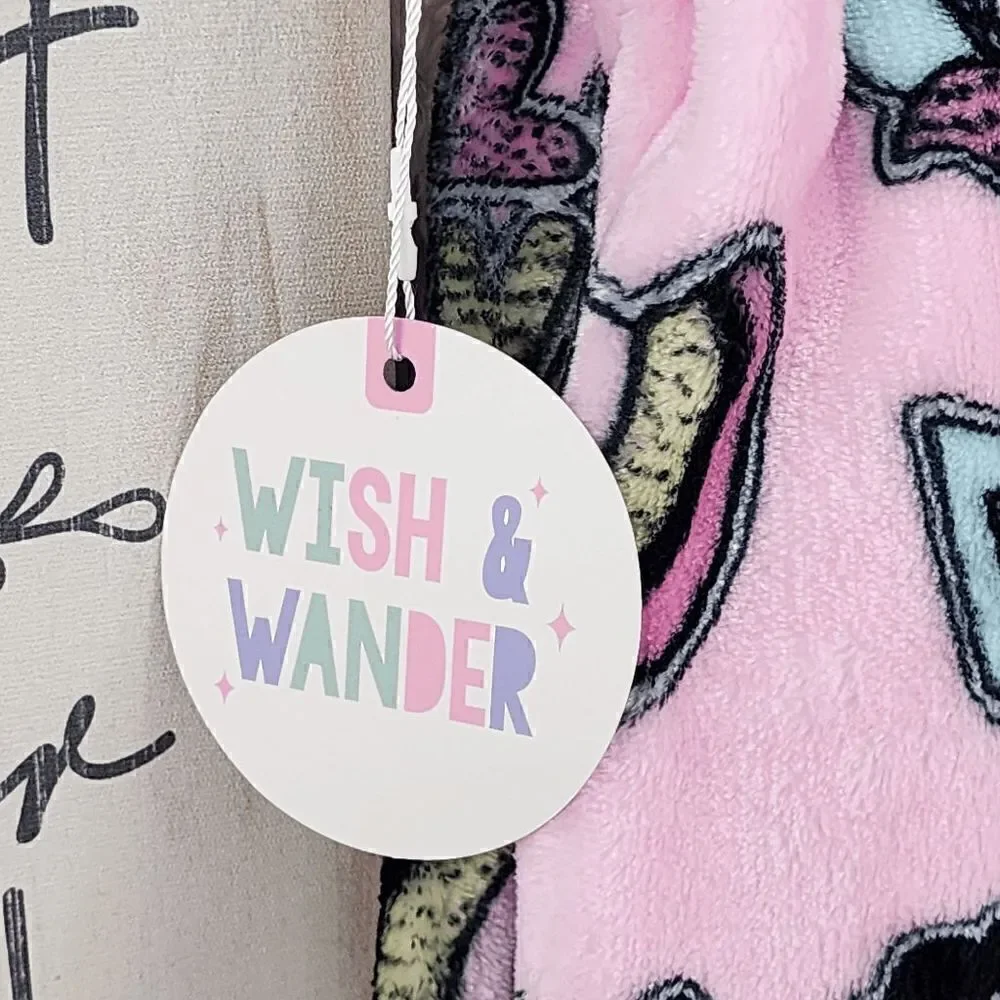 NWT {Wish and Wander} Unicorn Blanket: Cozy Magic NWT